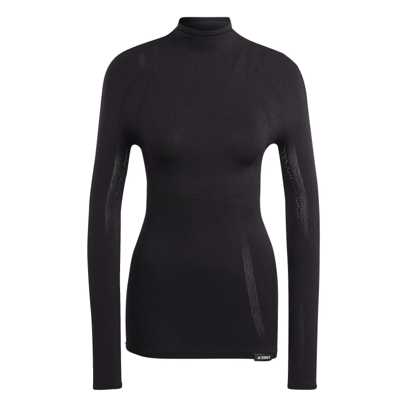 Image of adidas Drynamo Long Sleeve Training Top Womens - Black 2XS