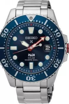Image of Mens Seiko Prospex Divers PADI Special Edition Solar Powered Watch SNE435P1