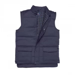 Image of Portwest Mens Aran Padded Bodywarmer Navy S