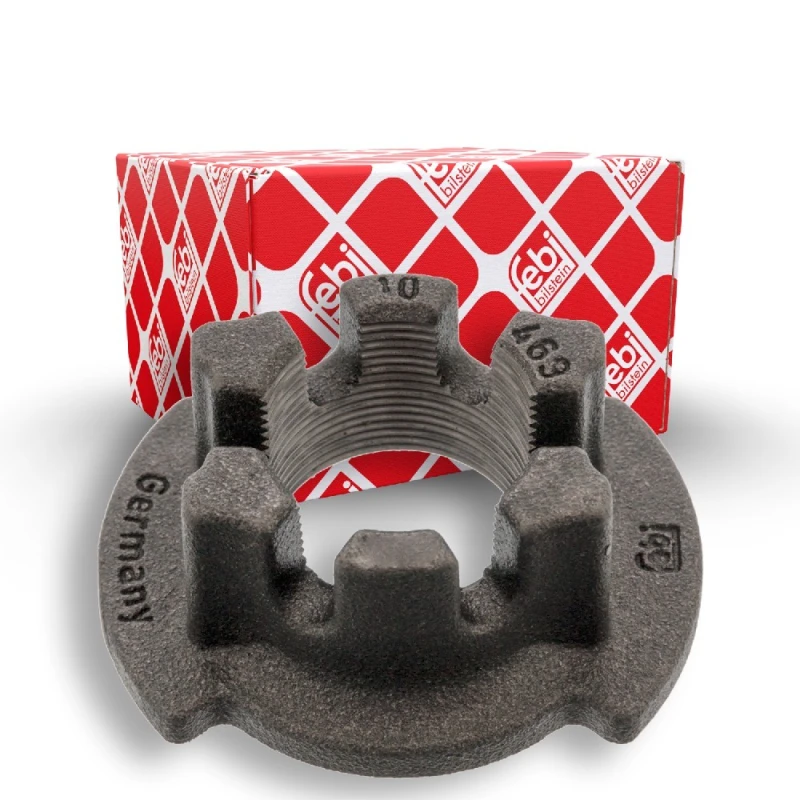 Image of FEBI BILSTEIN 10469 Nut, stub axle Nut,stub axle (2065)