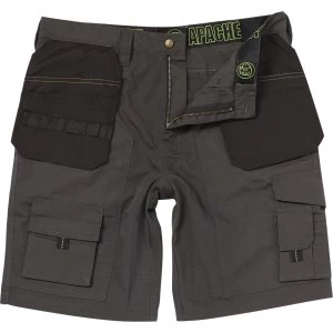 Image of Apache Rip Stop Holster Light Weight Work Shorts Grey 36"