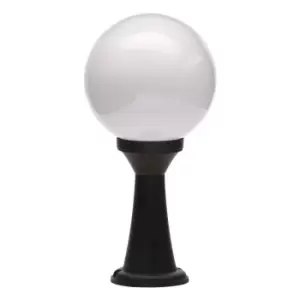 Image of Coast York Globe Post Lantern Black