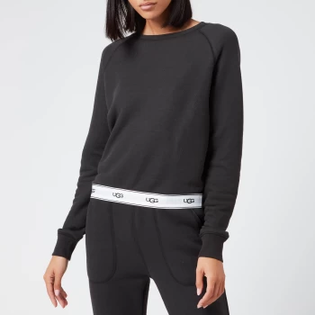 Image of UGG Womens Nena Sweatshirt - Black - L