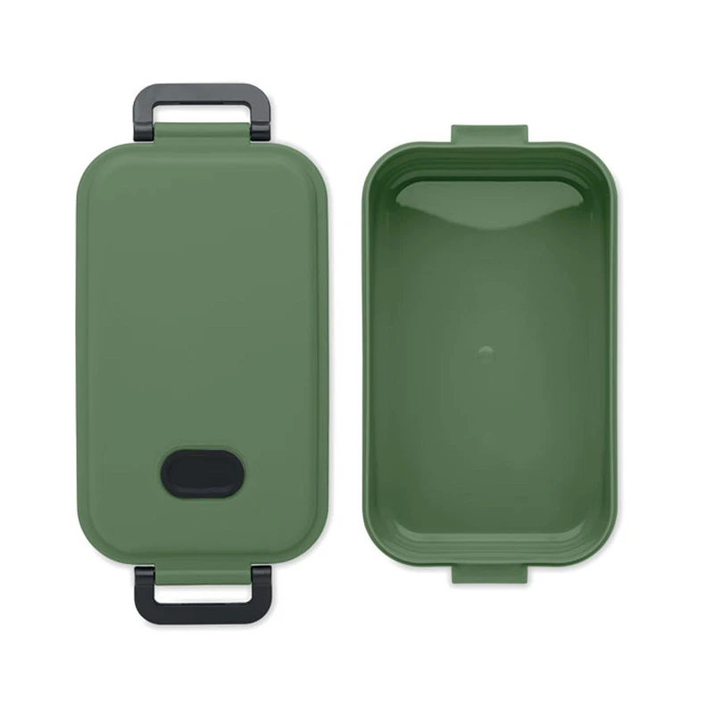 Image of Treat Republic Dark Green Airtight Source Lunch Box Dark Green unisex Standard