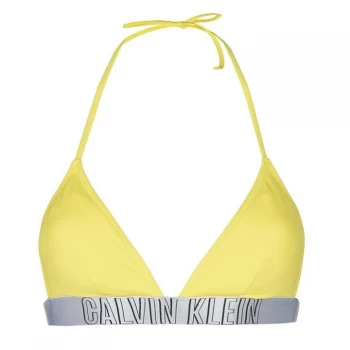 Image of Calvin Klein Fixed Triangle Bikini Top - Celandine