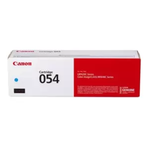 Image of Original Canon 054 Cyan Toner Cartridge