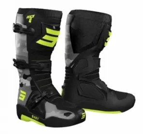 Image of SHOT Boots Race 4 Camo Neon Yellow 42