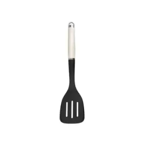 Image of KitchenAid Non-Stick Slotted Turner Almond Cream