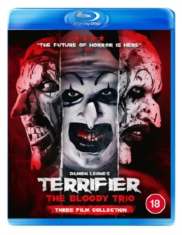 Image of Terrifier: The Bloody Trio Bluray 5061049330256