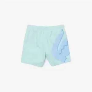 Image of Lacoste Summer Swim Shorts Junior Boys - Blue