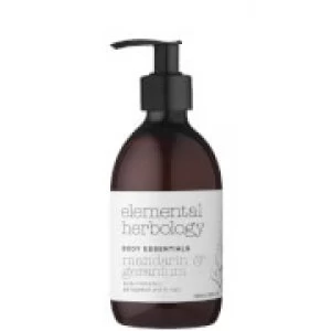 Image of Elemental Herbology Macadamia and Papaya Body Scrub 200ml