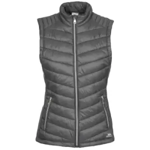 Image of Trespass Womens/Ladies Elanora Padded Gilet (S) (Carbon)