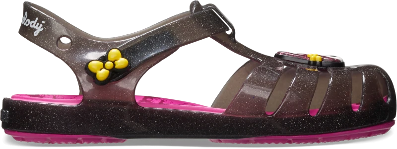 Image of Crocs Kids Toddlers Hello Kitty and Friends My Melody and Kuromi Isabella Sandals Multi C8