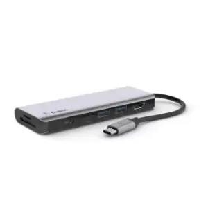 Image of Belkin AVC009btSGY USB 3.2 Gen 1 (3.1 Gen 1) Type-C 5000 Mbps Silver
