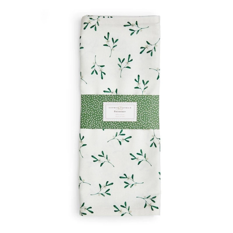Image of Sophie Conran Mistletoe Table Runner White