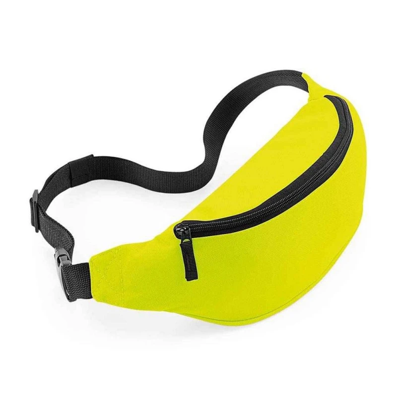 Image of Bagbase Belt Waist Bag in Yellow Yellow Unisex One Size