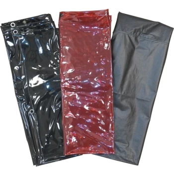 Image of 1300X2400MM Green Polished PVC Welding Curtain - Kennedy