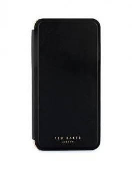Image of Ted Baker Shannon Mirror Folio Case For iPhone Xr - Black