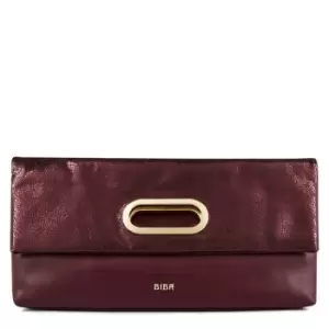 Image of Biba BIBA Foldover Clutch Bag - Purple