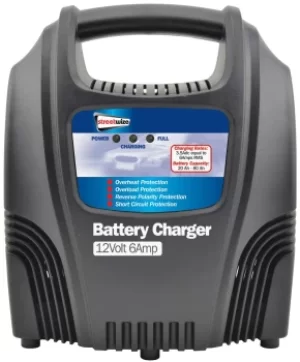 Image of Streetwize 6 Amp 12V Battery Charger
