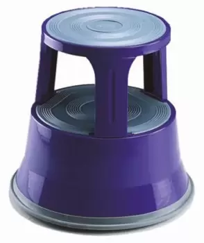 Image of RS PRO 2 Tread Steel Kick Step 0.4m Platform Height, Blue