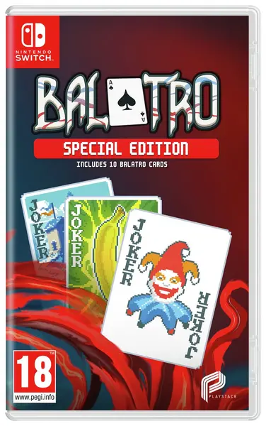 Image of Balatro Special Edition Nintendo Switch Game