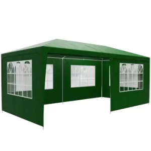 Image of Gazebo Rimini Green 3x6m incl. Side Panels