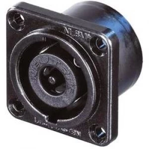 Image of Audio jack Sleeve socket straight pins Number of pins 8 Black Neutrik NL8MPR BAG