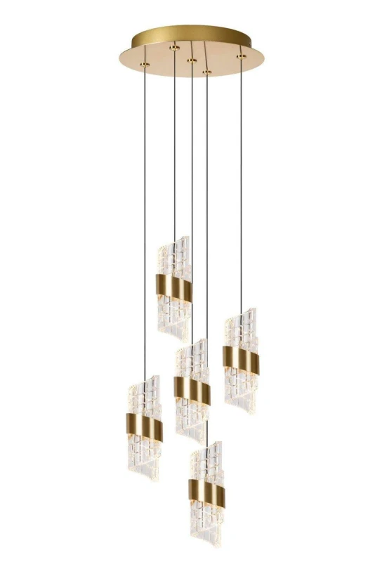 Image of Netlighting 'KLIGANDE' Dimmable Adjustable Height Indoor Stylish LED Pendant Light Yellow unisex