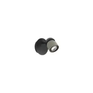 Image of Netlighting Coco Wall Spotlight Black, Olive Green 1x GU10