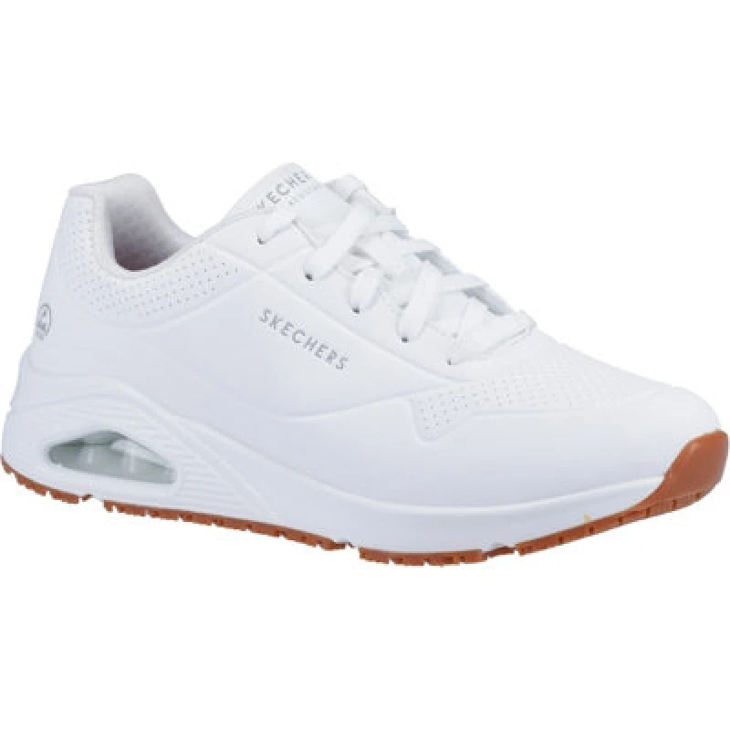 Image of Skechers Womens UNO Slip Resistant Trainers 38 White
