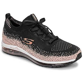 Image of Skechers SKECH-AIR ELEMENT womens Trainers in Black,2.5
