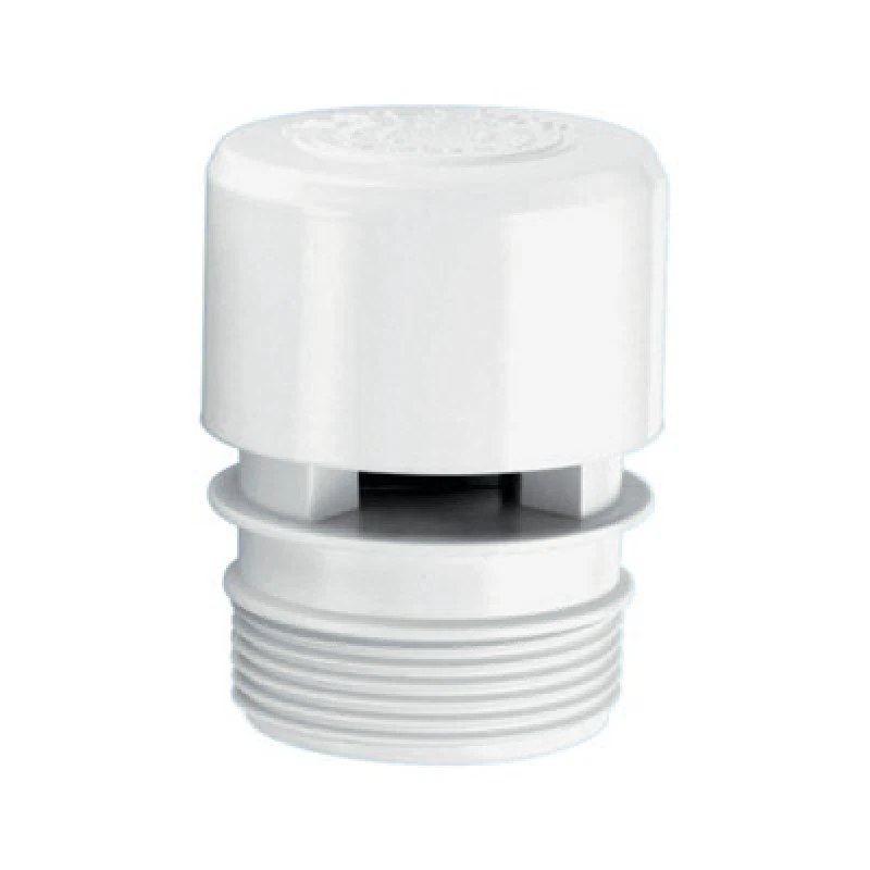 Image of McAlpine VP1W Ventapipe 25 Air Admittance Valve with 1.5" BSP thread on outlet White unisex