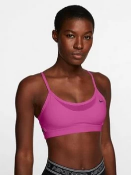 Image of Nike Light Support Indy Sports Bra - Fuchsia
