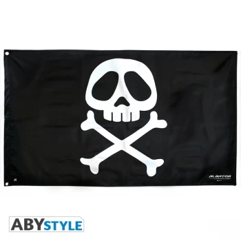 Image of Captain Harlock - Emblem (70 x 120cm) Flag