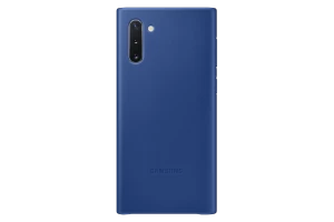 Image of Samsung Galaxy Note10 Leather Cover Blue (EF-VN970LLEGWW)
