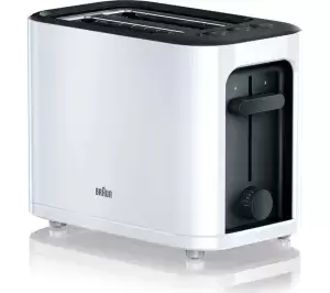 Image of Braun Series 3 PurEase HT3000.WH 2 Slice Toaster