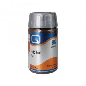 Image of Quest Vitamins Folic Acid 400mcg Tabs 90 (601097)