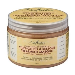 Image of Shea Moisture Black Castor Oil Mask 326ml