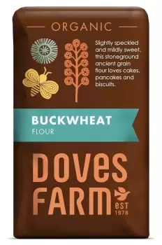 Image of Doves Farm Wholemeal Buckwheat Flour 1kg