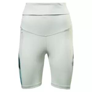 Image of Reebok Lux Maternity Bike Shorts Womens - Green