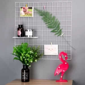 Image of WR006 White Decorative Metal Wall Accessory