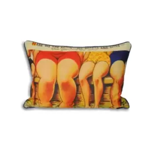 Image of Paoletti Bamforth All Shapes And Sizes Cushion Cover, Multi, 35 x 50 Cm