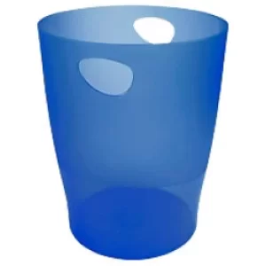 Image of Exacompta Ecobin Chromaline, Royal Blue Translucent, Pack of 8