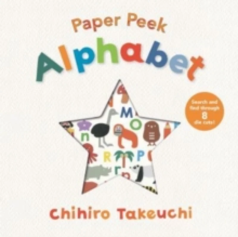 Image of Chihiro Takeuchi Paper Peek: Alphabet Book Multi unisex