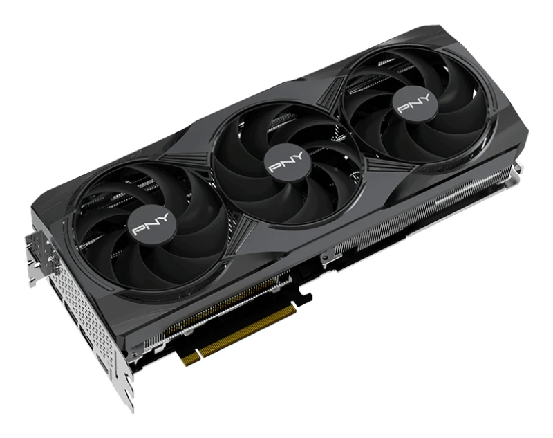 Image of PNY GeForce RTX 5080 Overclocked Triple Fan GPU NVIDIA 16GB GDDR7