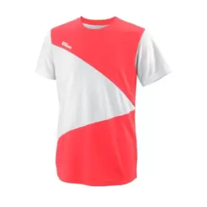 Image of Wilson Triangle Crew T Shirt Juniors - Orange