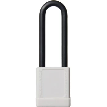 Image of Abus - 74/40HB75 40MM Aluminium Padlock 1-KEY 75MM Long Shackle White