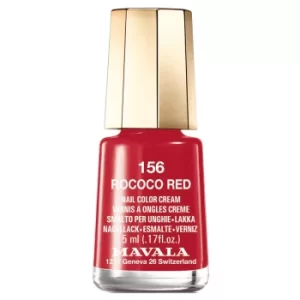 Image of Mavala Nail Varnish 156 Rococo Red 5ml