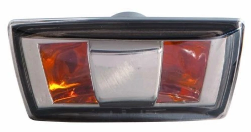 Image of ABAKUS 442-1407L-UE2S Turn Signal Left Front, smoke grey, without bulb Indicator (62)